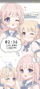 漫画少女 可盐可甜
