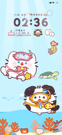 卷卷猫 海洋世界