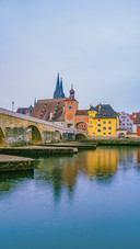 The Old Town and Bridge of Regensburg