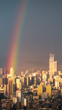 Rainbow Sky in Kunming