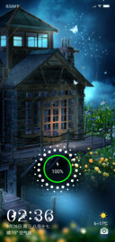 唯美花屋夜色
