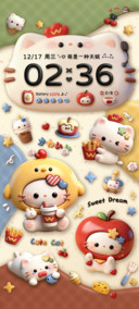 立体复古美味小猫