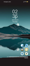 Reflection  moon