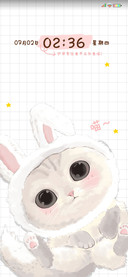 萌宠兔耳朵猫咪