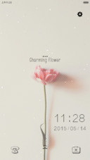 素描淡花(自由桌面 双解锁 密码解锁 百变壁纸 音乐解锁)