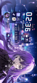 OS动态 霓虹少女