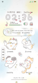 双模式开心小猫
