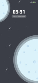Moon star empty