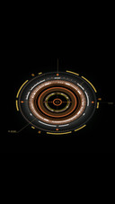 Electron disk yellow