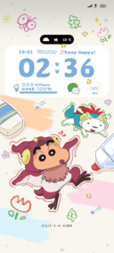 蜡笔小新恐龙涂鸦