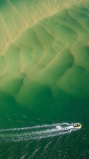 The inner lake sandbar of the gold coast