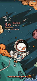 一起宇航鸭