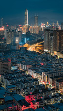 Beautiful City View at Night