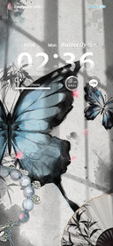Ink wash Butterfly