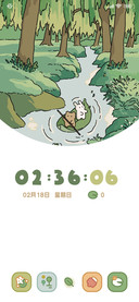 湖心的美景