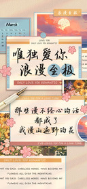 唯独爱你浪漫至极