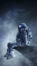 Astronaut in Deep Space