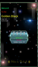  IN Golden Black
