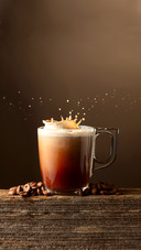 Coffee and chocolate drink