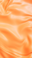 Flowing orange fabric