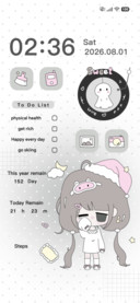 Sleepy Cute Girl