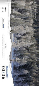 Winter Snow Ridge