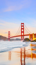 Golden Gate Bridge in San Francisco