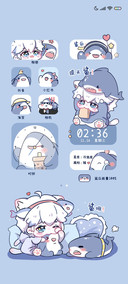 情绪鲨鱼小奶包