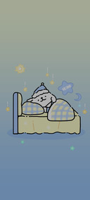 线条小狗玩趣一整天