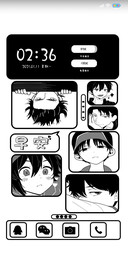 黑白漫画