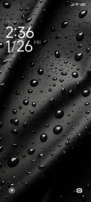 Black raindrop