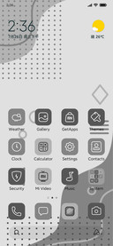 Minimalist Gray
