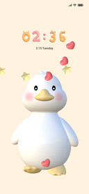 3D little duck