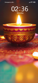Vibrant Diya