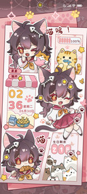 可爱Q版猫猫少女