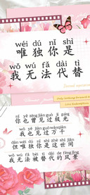 唯独你是我无法代替