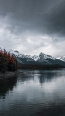 Maligne Lake of Banff National Park