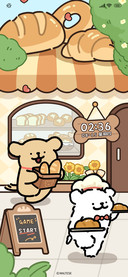 线条小狗 面包屋