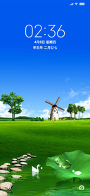 绿色护眼风景