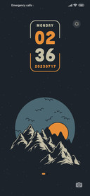 Mountain and Night