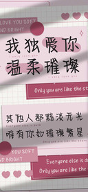 我独爱你温柔璀璨