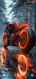 Rainy night moto