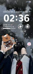 JK少女氛围感 雨落