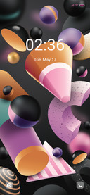 Dark pink 3D