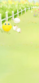 可爱田园小鸡