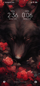Wolf and Rose