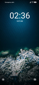 Blue sea