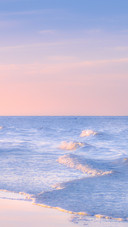 粉色海滨