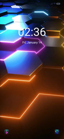 Rainbow hexagon