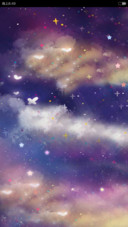 小薇眼中的梦幻星空【滑动锁屏壁纸可自由换壁纸+音乐界面+全图标】